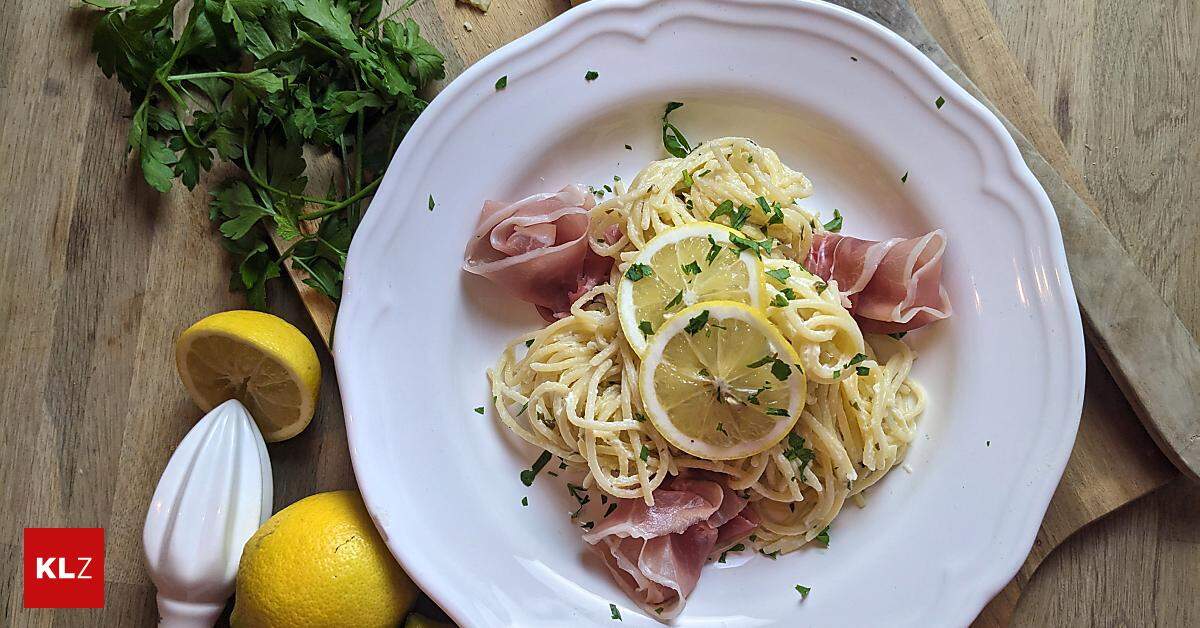 Rezepttipp: Schnelle Spaghetti-Nummer mit Zitrusnote: Pasta al Limone