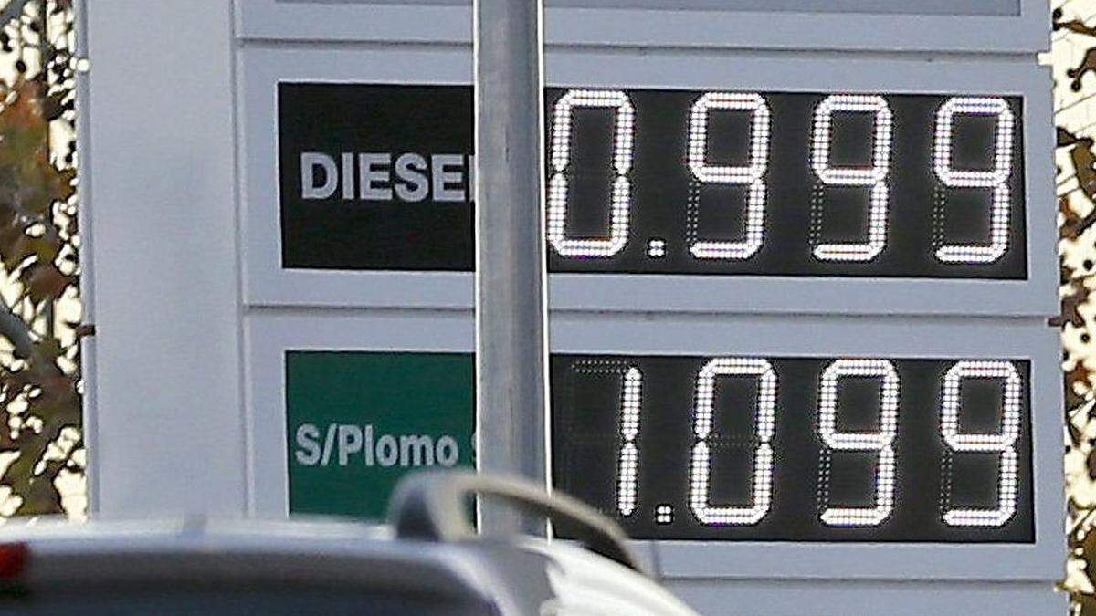 Zu Jahresbeginn kostete Diesel bereits vielerorts weniger als einen Euro