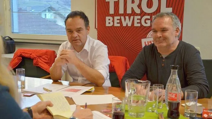 Stephan Bertel, FSG-Landesvorsitzender und Martin Strasser, FSG-Regionalvorsitzender Osttirol