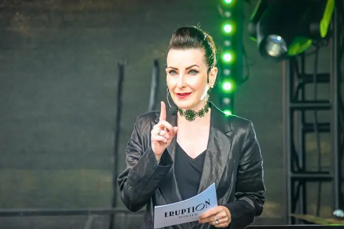 Foodbloggerin Alexandra Gorsche moderierte das Eruptionsfest