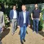 KFV-Präsident Klaus Mitterdorfer (Mitte) mit seinen Mitstreitern im Kärntner Fußballverband