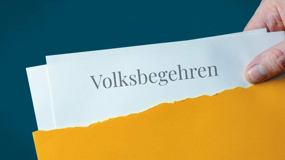 14 Volksbegehren konnten unterschrieben werden