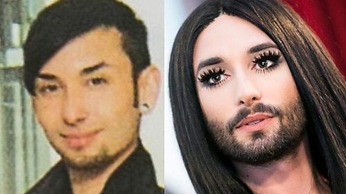 Als Thomas Neuwirth besuchte Conchita Wurst die Grazer Modeschule