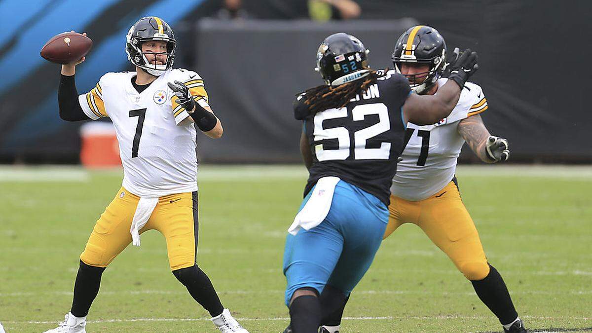 Ben Roethlisberger bleibt mit seinen Steelers weiter fehlerlos