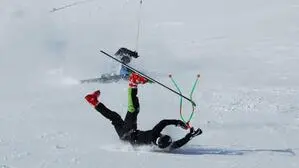 Zwei Skifahrer stürzen | Am Nassfeld ereignete sich die Kollision (Symbolbild)