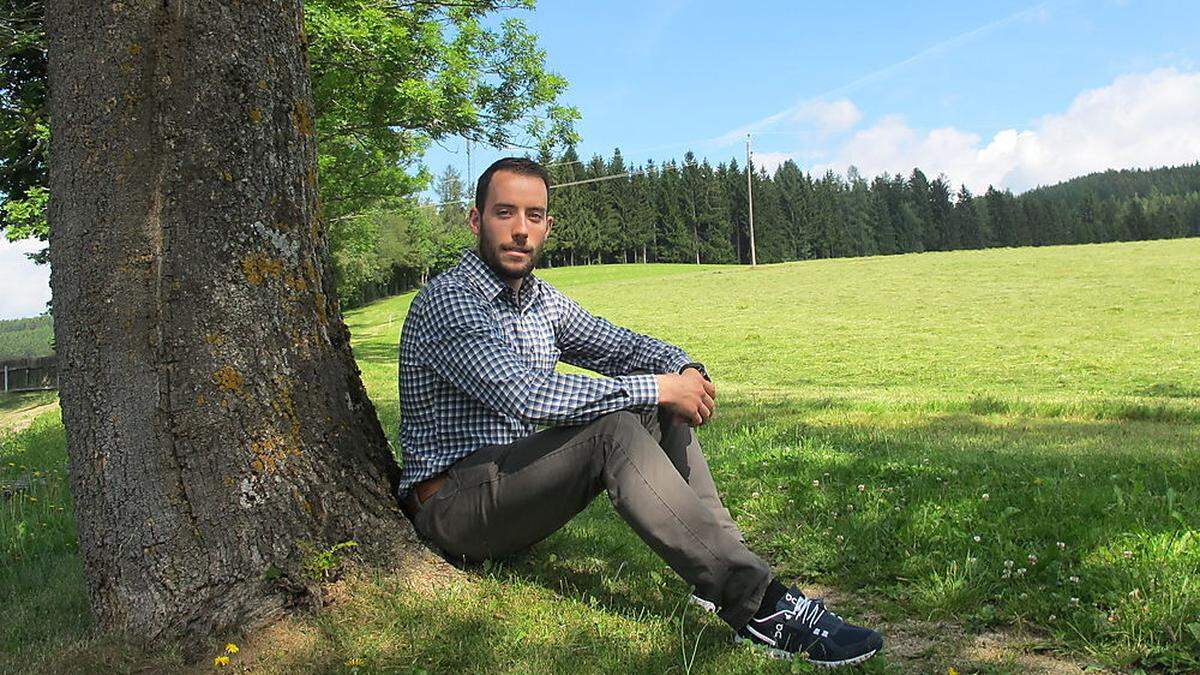 Der junge Bürgermeister Johannes Payerhofer will frischen Wind in die Gemeinde bringen