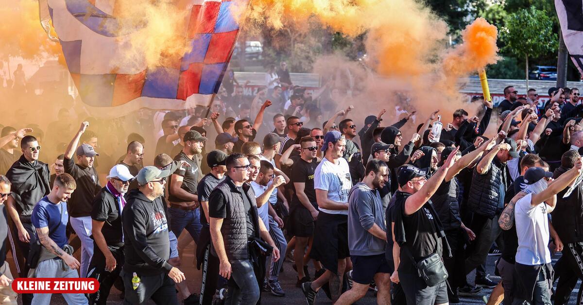 European Cup match in Split overshadowed by serious riots