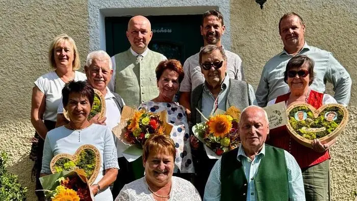 Langjährige Urlaubsgäste wurden für ihre Treue ausgezeichnet.