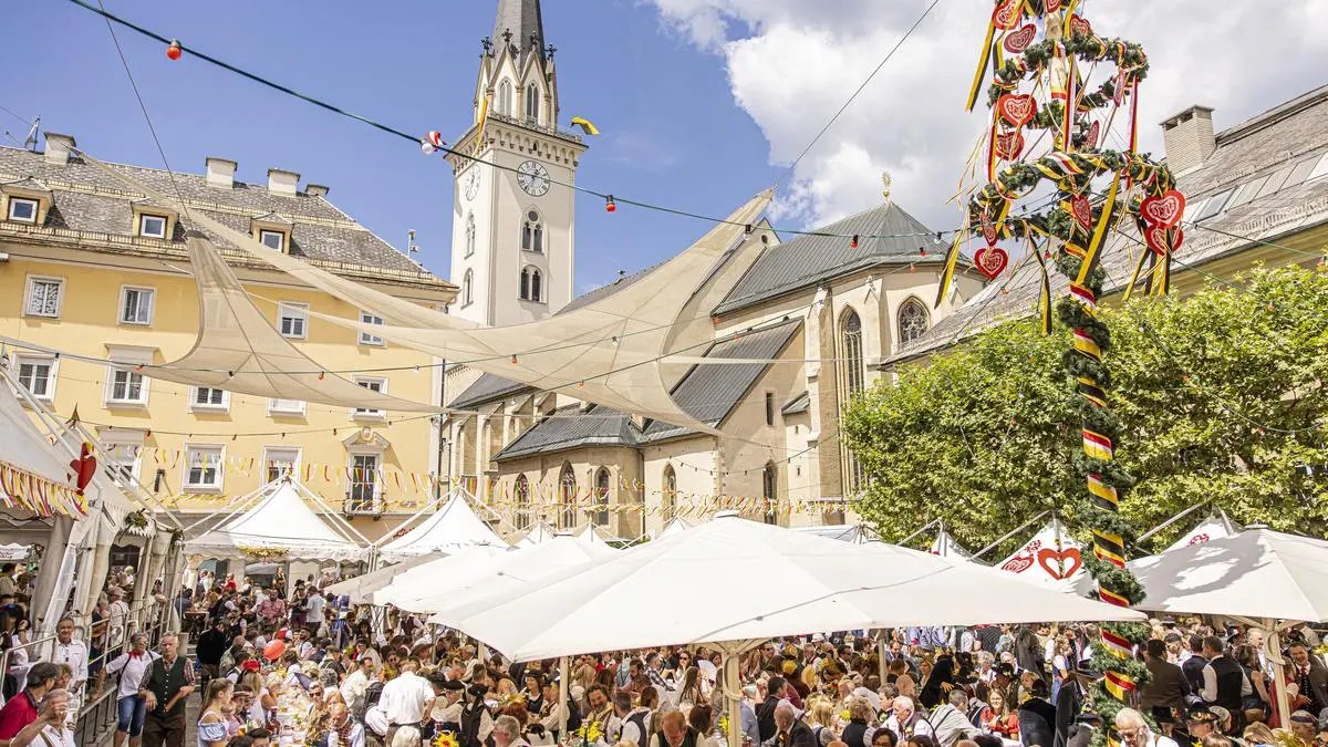 Villach ist seit Sonntag wieder in Kirchtagsstimmung
