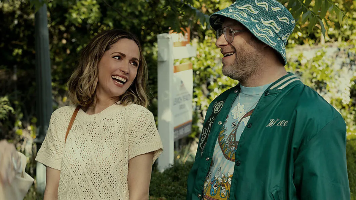 Rose Byrne und Seth Rogen in "Platonic"
