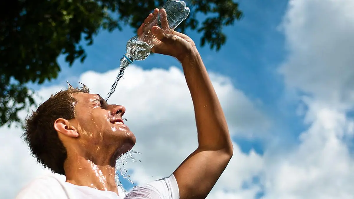 In der Mittagshitze sollte man Sport vermeiden