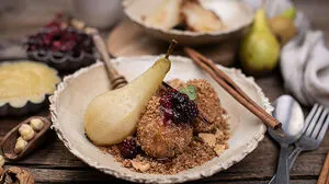 Die saisonale Birne als ´Star´ am Teller!