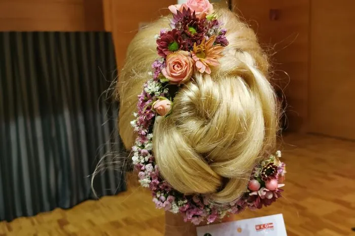 Wundervoller Haarschmuck.