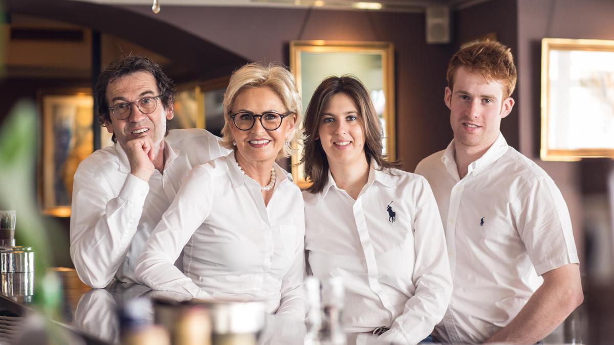 Dieter, Barbara, Hanna und Dominikus Craigher in ihrem Schoko-Museum in Friesach. „Vielleicht sind wir ein bisschen irre“