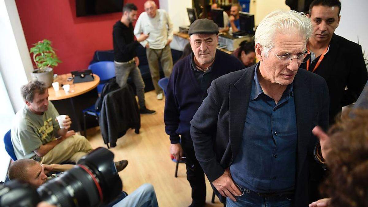 Richard Gere macht sich für Obdachlose stark