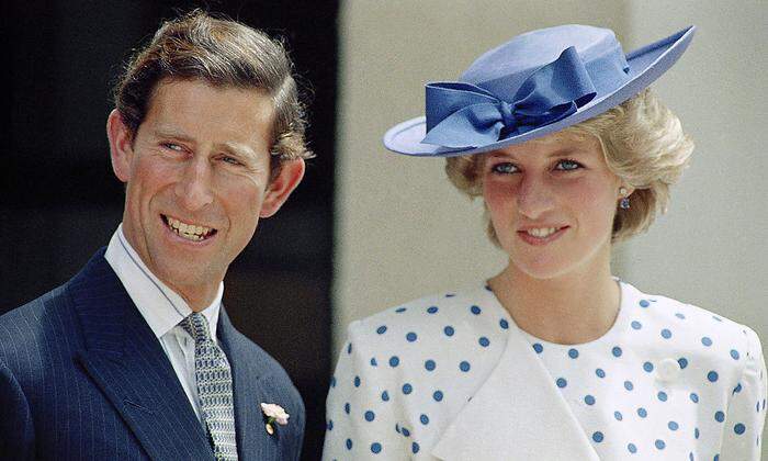 Prince Charles und Diana im Jahr 1985