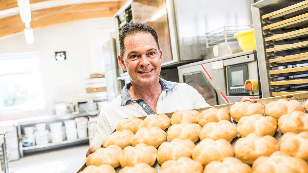 Franz Haimburger von der Bäckerei Haimburger St. Michael ob Bleiburg