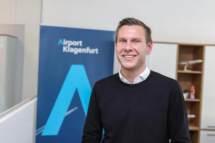 Maximilian Wildt, Geschäftsführer Flughafen Klagenfurt 