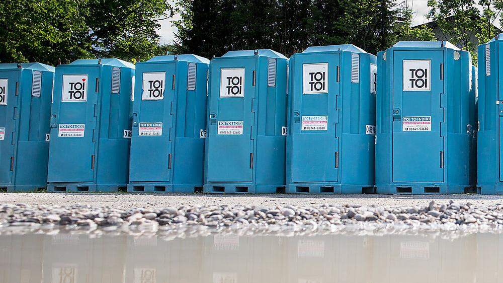 Die gute Baukonjunktur sorgt für einen Aufschung der Branche für mobile WC-Anlagen.