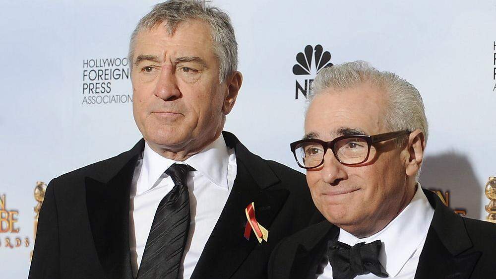 Robert De Niro und Martin Scorsese: neues gemeinsames Filmprojekt