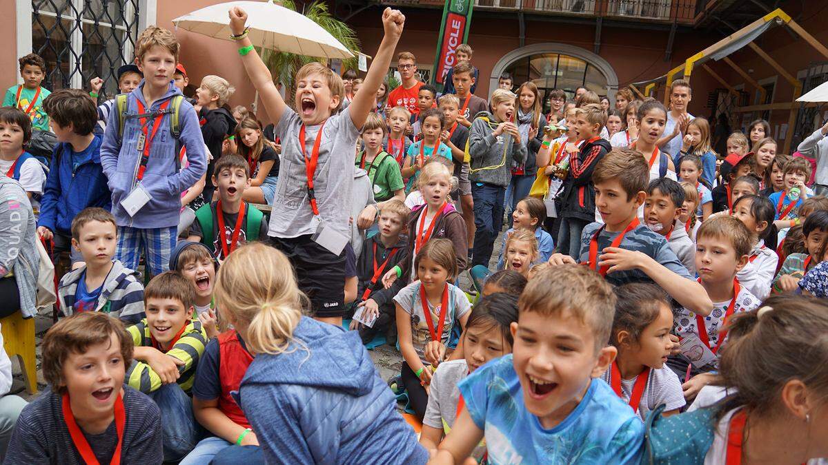 In der ersten Ferienwoche gestalten Kinder heuer mit viel Begeisterung ihre Stadt