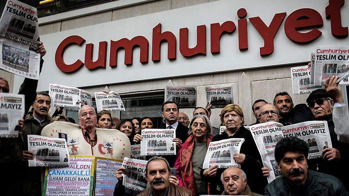 Die regierungskritische Zeitung &quot;Cumhuriyet&quot;