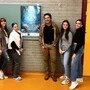 Von links: Nina Schwarz, Valentina Strafner, Jessica Egger, Prof. Helmar Wurzer, Julia Bergmann, Ari Maizinger
