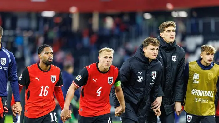Österreich war mit dem Spiel zufrieden