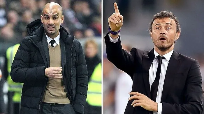 Pep Guardiola (links) und Luis Enrique haben es wieder miteinander zu tun