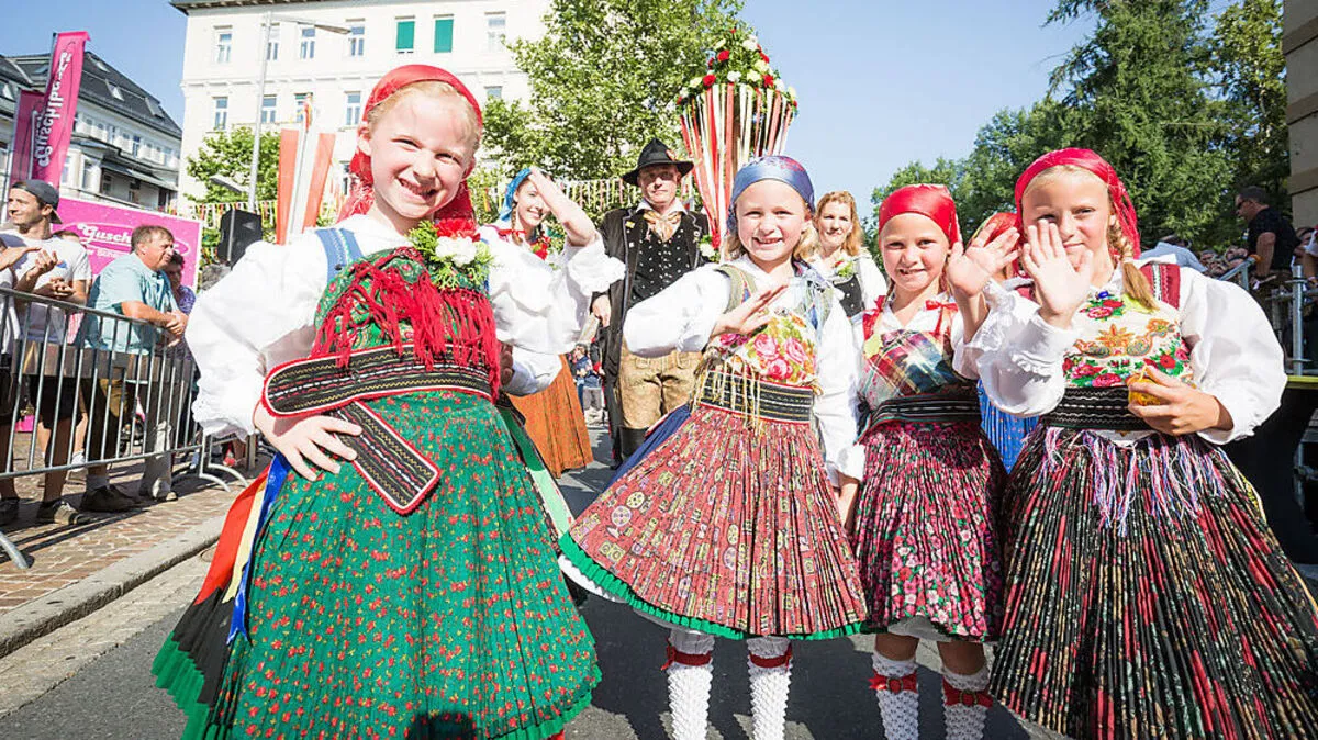 Villacher Kirchtag 2017 Samstag Kirchtagssamstag Trachtenumzug