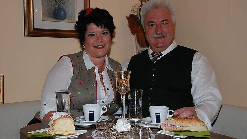 Angelika und Hans Bärnthaler vom Café Nostalgie