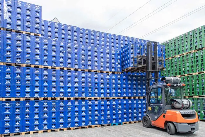 Welche Bierkisten sich abseits der Brau-Union-Marken bei den Händlern stapeln, soll nicht beeinflusst werden