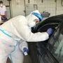 Die Waschbox des Roten Kreuz Feldbach wurde zur "Drive-In-Teststation" umfunktioniert
