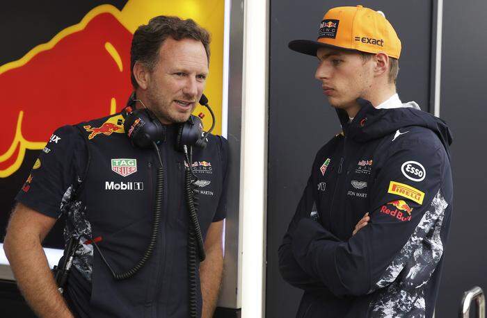Max Verstappen und auch Red-Bull-Teamchef Christian Horner sprechen derzeit nicht mit TV-Sender Sky. 