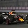 Red Bull Racing's Dutch driver Max Verstappen drives during the qualifying session of the Qatari Formula One Grand Prix at the Lusail International Circuit in Lusail, north of Doha, on November 30, 2024. (Photo by Giuseppe CACACE / AFP)