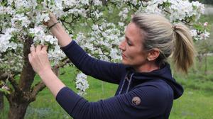 „Habe keine Möglichkeit, Bäume zu schützen“, sagt Obstbäuerin Martina Köstinger