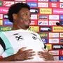 BERLIN,GERMANY,29.JUN.24 - SOCCER -UEFA EURO 2024, OEFB, Oesterreichischer Fussball-Bund, press conference. Image shows David Alaba (AUT). 
Photo: GEPA pictures/ Armin Rauthner