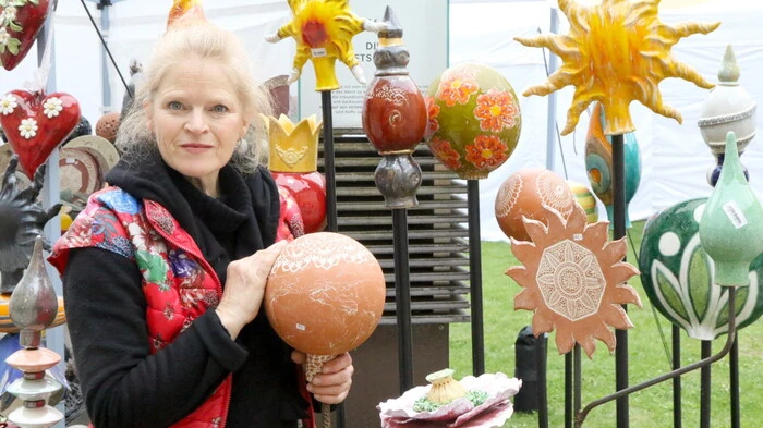 Auch wenn der Wettergott nicht ganz mitspielte. Gleich drei Tage lang stand St. Georgen am Längsee am Wochenende im Mittelpunkt einer großen Kunsthandwerksausstellung. 