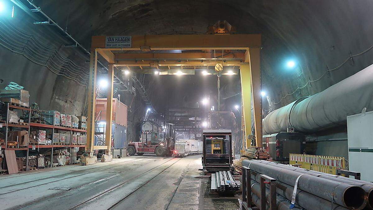 Die Baustelle Semmering-Basistunnel dauert noch mindestens bis 2029