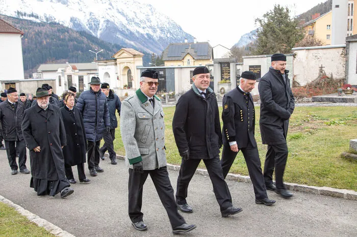 Nach dem Hochamt gab es eine Gedenkfeier am Eisenerzer Friedhof.