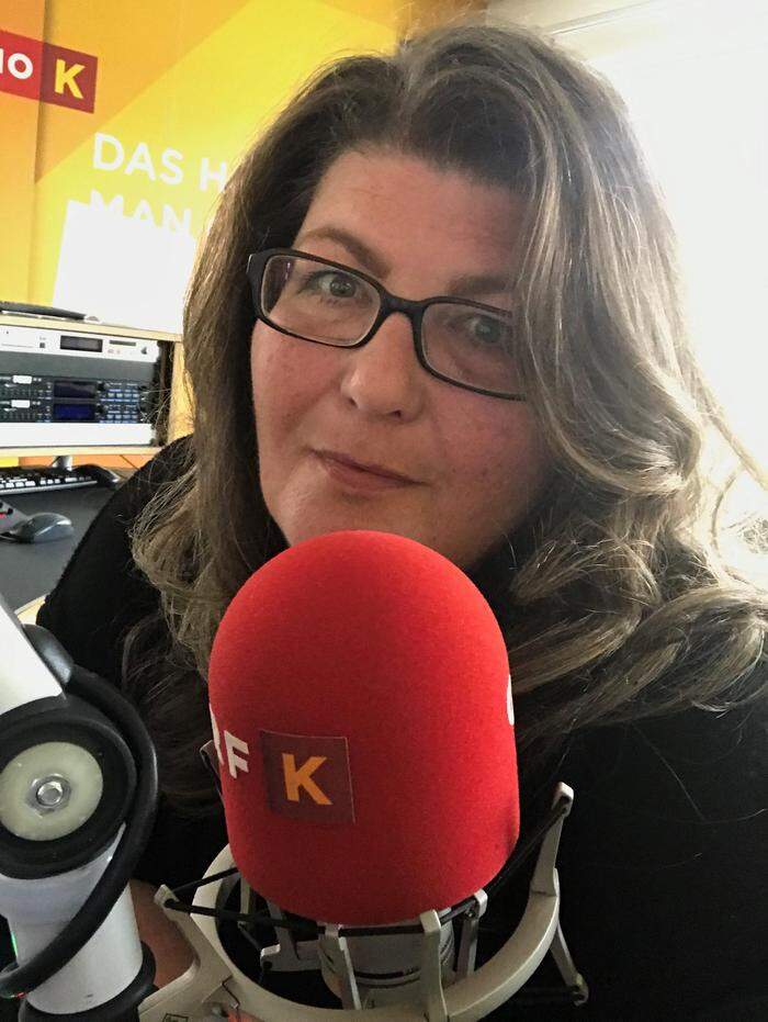 Ania Konarzewski bei Radio Kärnten