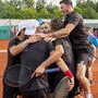 Erneut Meister: Irdnings Herren jubelten nach dem Matchball
