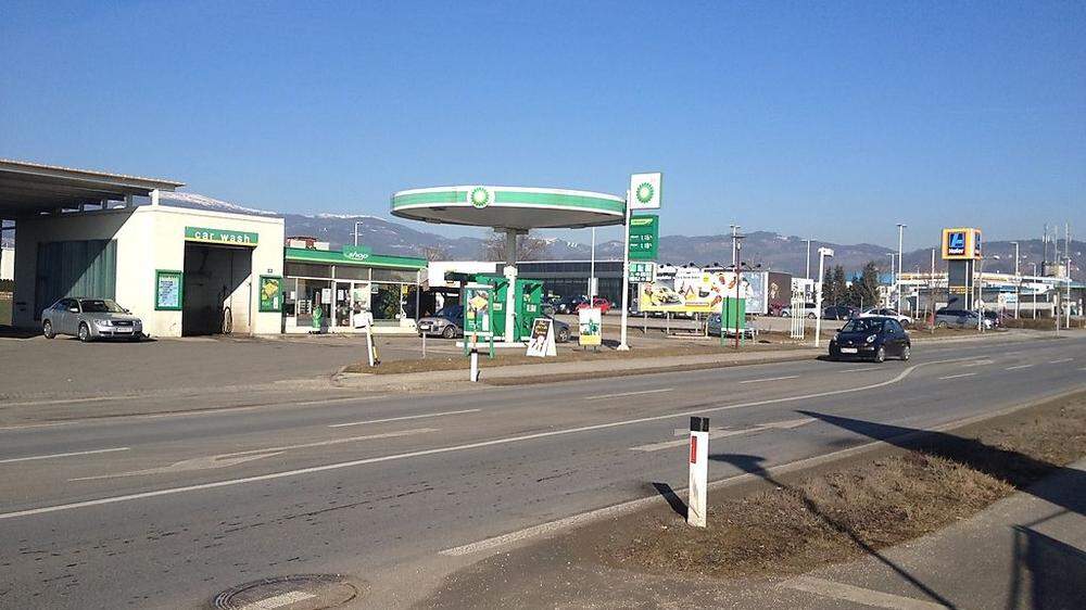Die BP-Tankstelle in der Klagenfurter Straße schließt