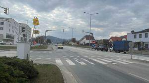 Auf diesem Supermarktparkplatz in Leoben-Lerchenfeld ereignete sich der Vorfall am Donnerstagnachmittag
