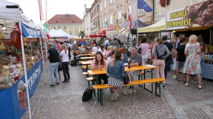 Italienfreunde kommen am Wochenende in der Bezirkshauptstadt St. Veit voll auf ihre Rechnung. 