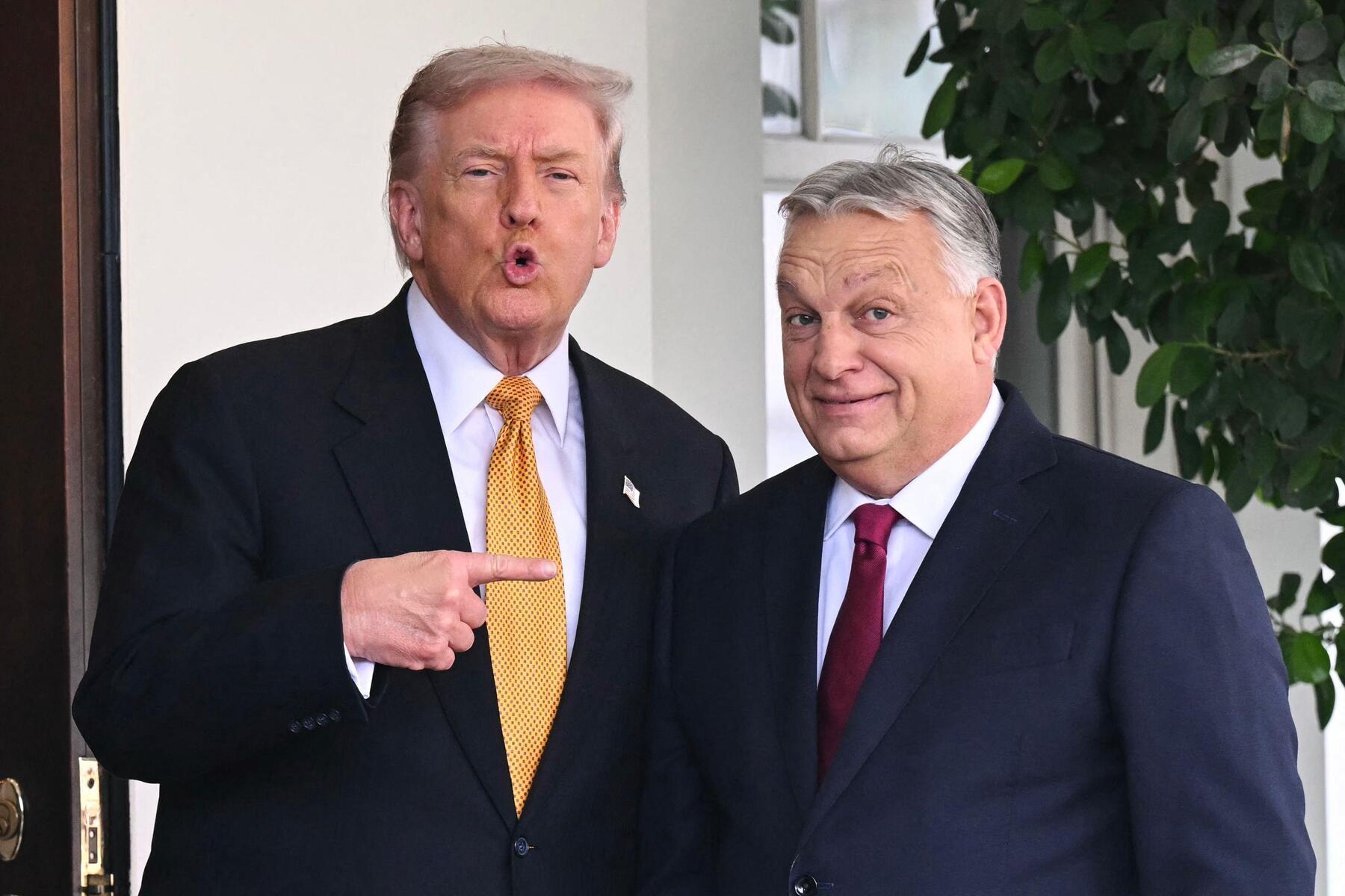 Trump zu Orbán: „Er war mein Freund, es war nicht meine Wahl