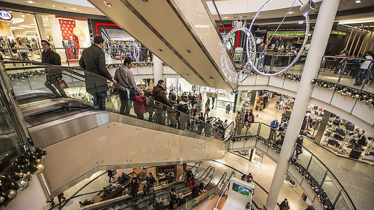 Einkaufssamstag in den City Arkaden