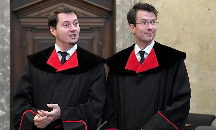 Die beiden Oberstaatsanwälte Marchart und Denk