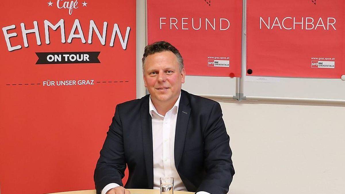 Michael Ehmann will den Dialog mit den Grazern suchen