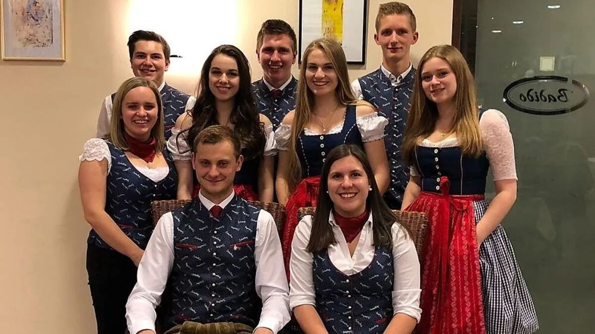 Der neu gewählte Vorstand der Landjugend Schiefling